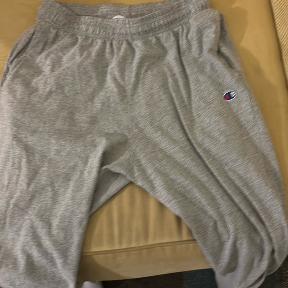 Champion grey light sweat pants